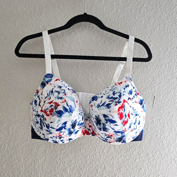 Cacique Other - NWOT Cacique Floral Bra Size 40DDD